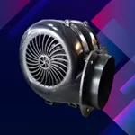 فن حلزونی توربو 2250دور بلبرینگی